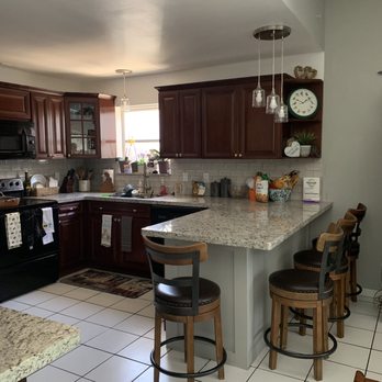 A Counter Tops - Finished kitchen! - Countertop Installation Near Me - Plantation, Florida