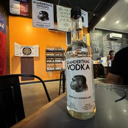 Leanderthal Distilling - The vodka that we bought