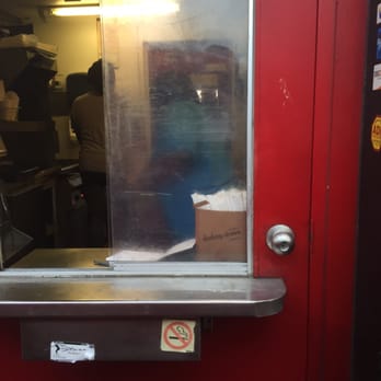 Central Park - a red door with a glass window - Fast Food Near Me - Chattanooga, Tennessee