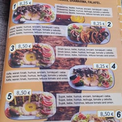 Sundown - Menu