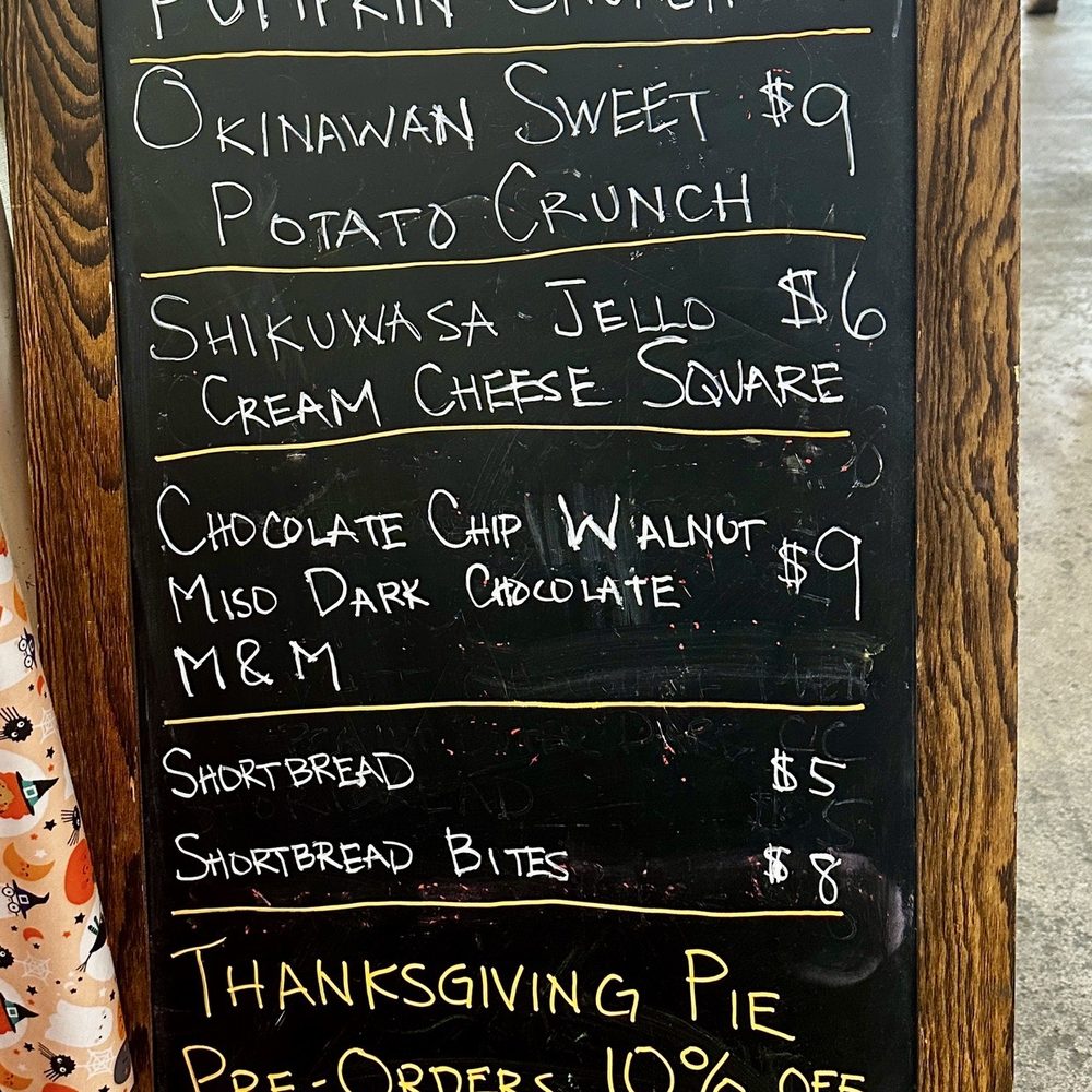 Chibi Confectionery - Today's specials! Order pies as well. - Food Stands Near Me - Honolulu, Hawaii