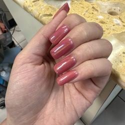 Couture Nails - Pink with cat eye