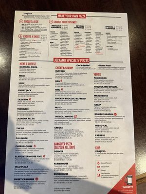 Menu photo 3 Jockamo Upper Crust Pizza Greenwood, IN