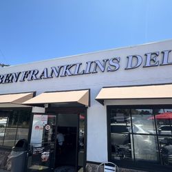 Entrance to Ben Franklin's Deli