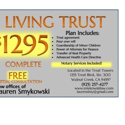 Law Offices of Lauren Smykowski - Complete living trust estate plan for $1295