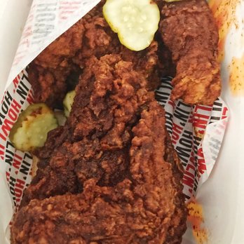 Howlin' Ray's - half bird (hot spiciness) - Southern Near Me - Los Angeles, California Howlin' Ray's - half bird (hot spiciness) - Southern Near Me - Los Angeles, California