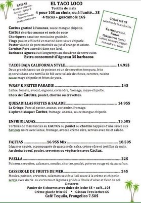 Menu photo 4 Don Nopal Montreal, QC Menu photo 4 Don Nopal Montreal, QC