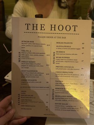 The Hoot by null