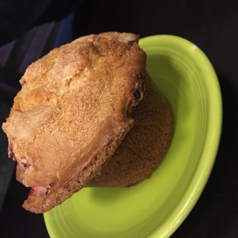 Love Muffin Cafe - Strawberry muffin. - Coffee & Tea Near Me - Moab, Utah