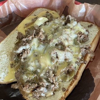 Big Axe Bar & Grill - a meat and cheese sandwich - Burgers Near Me - Alvin, Texas