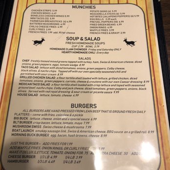 Whitetails Restaurant - 9-10-19 menu - New American Near Me - Lincoln, Michigan