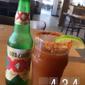 Benchmark Eatery - Their Michelada. Looks good but Not very good /: no flavor and no Modelo or Coronas to mix it with. I wouldn't get it again. :( - New American Near Me - Santa Barbara, California