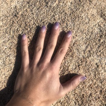 Grand Nails - Manicure Dip powder ombré with glitter - Nail Salons Near Me - Oakland, California