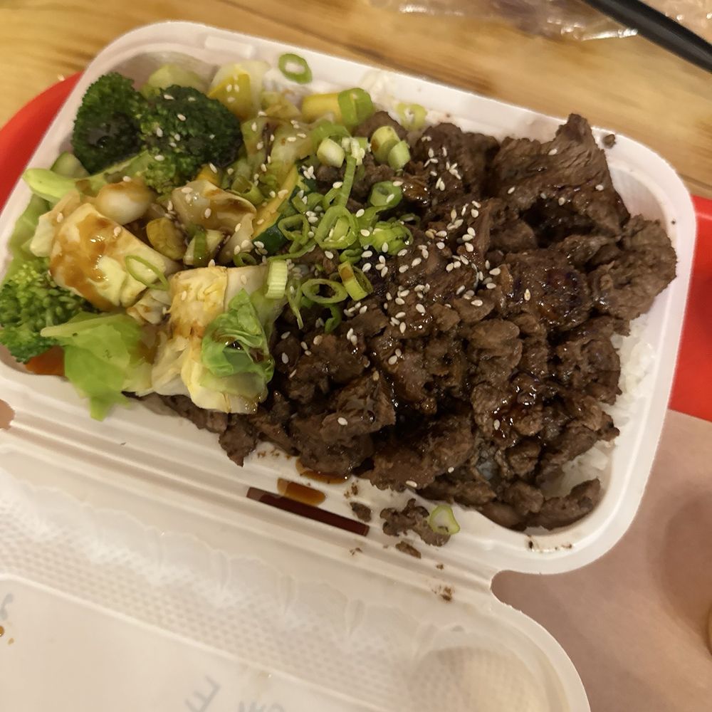 Teriyaki beef entire
