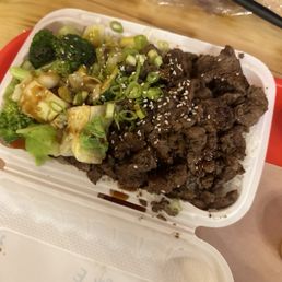 Teriyaki beef entire