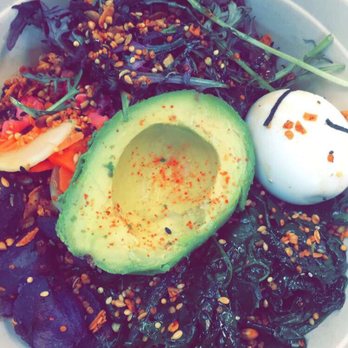 Highly Likely - Japanese breakfast bowl added avocado... So BOMB! - Coffee & Tea Near Me - Los Angeles, California