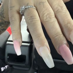 Uneven nails rough to touch don't fill when ask for someone else to fix them the older gentleman said come back tomorrow.