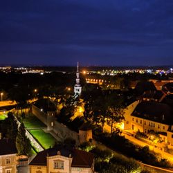 Panorama Hotel - Aussicht bei Nacht
