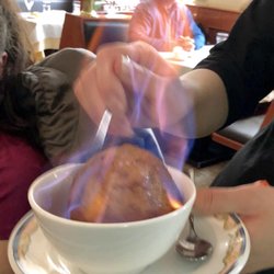 Chinarestaurant Sun - Das flambierte Eis war sehr gut...