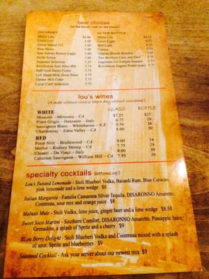 Menu photo 8 Lou Malnati's Pizzeria Lincoln Square, IL Menu photo 8 Lou Malnati's Pizzeria Lincoln Square, IL