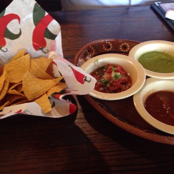 La Costilla Grill - Upon arriving you get chips and 3 types of salsa. - Mexican Near Me - Atlanta, Georgia La Costilla Grill - Upon arriving you get chips and 3 types of salsa. - Mexican Near Me - Atlanta, Georgia