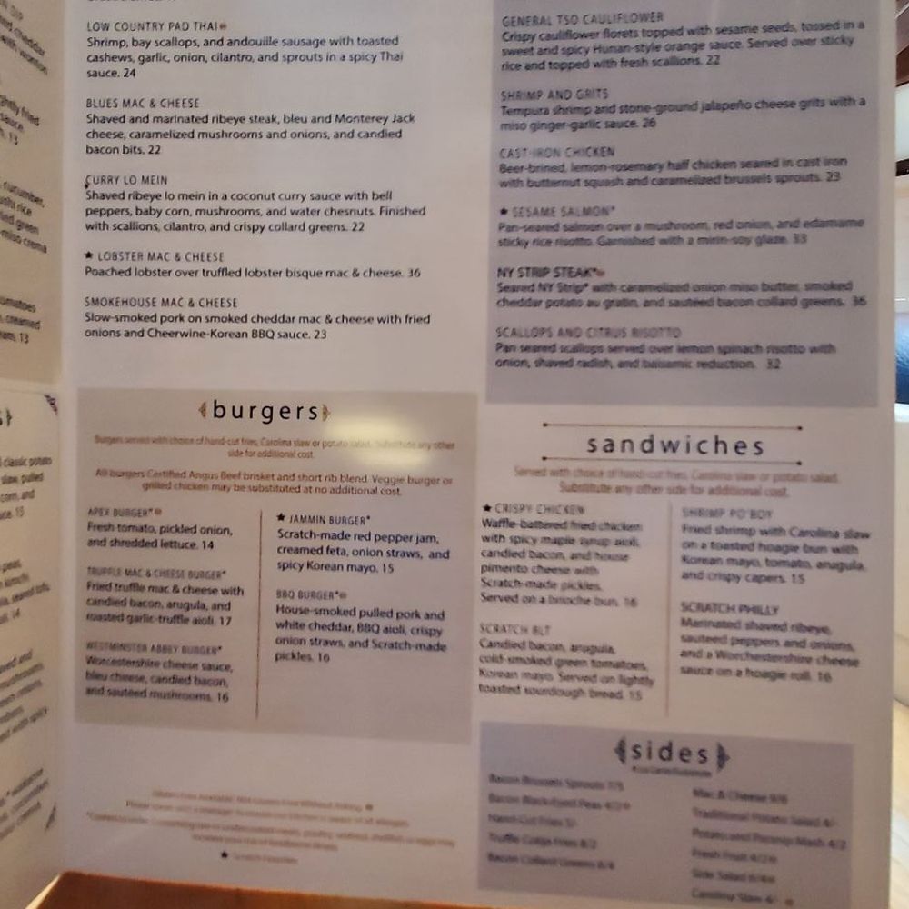 Scratch Kitchen & Taproom - Menu - Bars Near Me - Apex, North Carolina Scratch Kitchen & Taproom - Menu - Bars Near Me - Apex, North Carolina