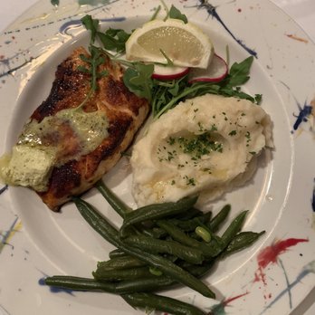 Silver Salmon Grille - The best blackened salmon of my life!!! The mashed potatoes were just as divine too! - Seafood Near Me - Astoria, Oregon Silver Salmon Grille - The best blackened salmon of my life!!! The mashed potatoes were just as divine too! - Seafood Near Me - Astoria, Oregon