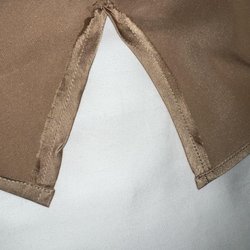 Jeeves New York - Photo shows part of the hem that was not folded under.