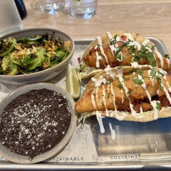 Pacific Catch - Fish Tacos and Brussels Sprouts - Seafood Near Me - Santa Monica, California Pacific Catch - Fish Tacos and Brussels Sprouts - Seafood Near Me - Santa Monica, California