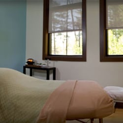 Cornerstone Physical Therapy - Our Private Massage Room with a great view overlooking Lake Julian