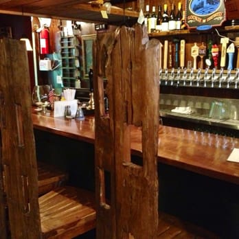 Boothbay Craft Brewery - Amazing, reclaimed chairs at the bar - New American Near Me - Boothbay, Maine Boothbay Craft Brewery - Amazing, reclaimed chairs at the bar - New American Near Me - Boothbay, Maine