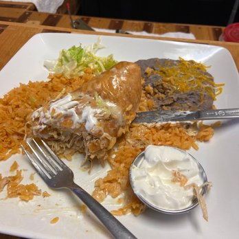Cancun Mexican Grill - Chicken Chimichanga - Mexican Near Me - St. Robert, Missouri
