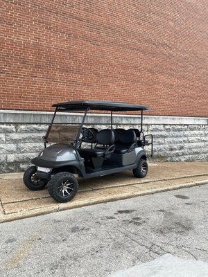 6 seater - Did you know we build custom 6 seater carts as well! 6 seater - Did you know we build custom 6 seater carts as well!