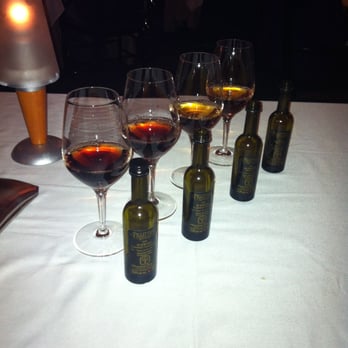 CASTELLO ITALIANA - Flight of ice wines - Italian Near Me - Banff, Alberta