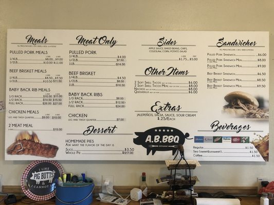 Menu photo 3 AB BBQ Cheyenne, WY