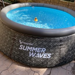 Our pool is ready to go! Thanks for the help by Jon at Leslie's Pool Supply :) Our pool is ready to go! Thanks for the help by Jon at Leslie's Pool Supply :)