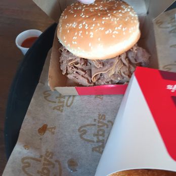 Arby's - Half pound roast beef - Sandwiches Near Me - Greencastle, Indiana Arby's - Half pound roast beef - Sandwiches Near Me - Greencastle, Indiana
