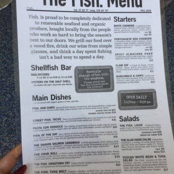 Fish - Seafood Near Me - Sausalito, California