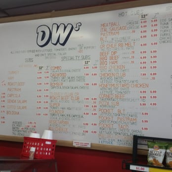 DW's Subs - The menu! - Sandwiches Near Me - Anaheim, California DW's Subs - The menu! - Sandwiches Near Me - Anaheim, California