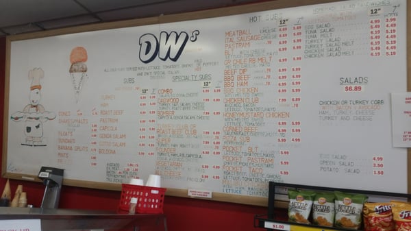 Menu photo 8 DW's Subs Anaheim, CA Menu photo 8 DW's Subs Anaheim, CA