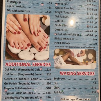 OASIS NAIL BAR - Menu of their services - Nail Salons Near Me - Louisville, Kentucky OASIS NAIL BAR - Menu of their services - Nail Salons Near Me - Louisville, Kentucky