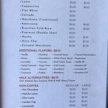 JL Patisserie - Regular coffee menu - Bakeries Near Me - Phoenix, Arizona JL Patisserie - Regular coffee menu - Bakeries Near Me - Phoenix, Arizona