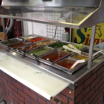 Las Palmas - Fresh condiment station! - Mexican Near Me - Pittsburgh, Pennsylvania
