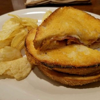 Boudin SF - The Great with bacon (grilled cheese with bacon). Delicious! - Bakeries Near Me - Costa Mesa, California