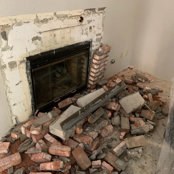 Chance Johnson Hauling - Fireplace demo - Junk Removal & Hauling Near Me Chance Johnson Hauling - Fireplace demo - Junk Removal & Hauling Near Me