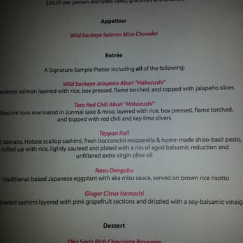 Bistro Sakana - Taste of Yaletown menu - Japanese Near Me - Vancouver, British Columbia Bistro Sakana - Taste of Yaletown menu - Japanese Near Me - Vancouver, British Columbia