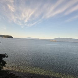 Amtrak Cascades - Water view