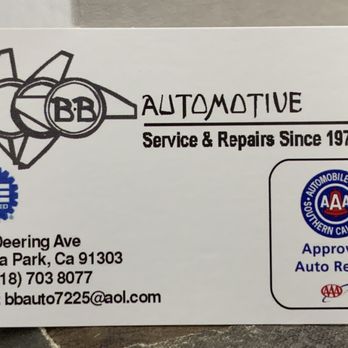 B & B Automotive - Auto Repair Near Me - Canoga Park, California B & B Automotive - Auto Repair Near Me - Canoga Park, California