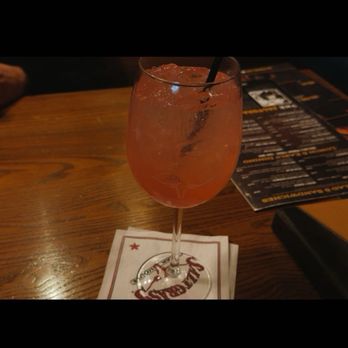 Saltgrass Steak House - The Watermelon Fresca. Pretty to the eye, but is missing the cucumber & mint garnish. - Steakhouses Near Me - San Antonio, Texas