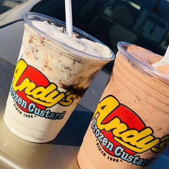 Andy's Frozen Custard - Triple chocolate, BootDaddy Concretes - Desserts Near Me - Grapevine, Texas Andy's Frozen Custard - Triple chocolate, BootDaddy Concretes - Desserts Near Me - Grapevine, Texas